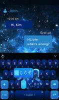Star Capricorn Keyboard Theme ảnh chụp màn hình 2