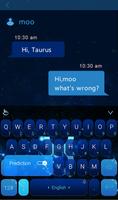 Star Taurus Keyboard Theme screenshot 2