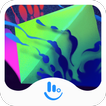 Colorful Pyramid Keyboard Theme