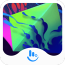 Colorful Pyramid Keyboard Theme APK