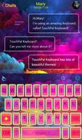 TouchPal Colour Keyboard Theme Screenshot 1