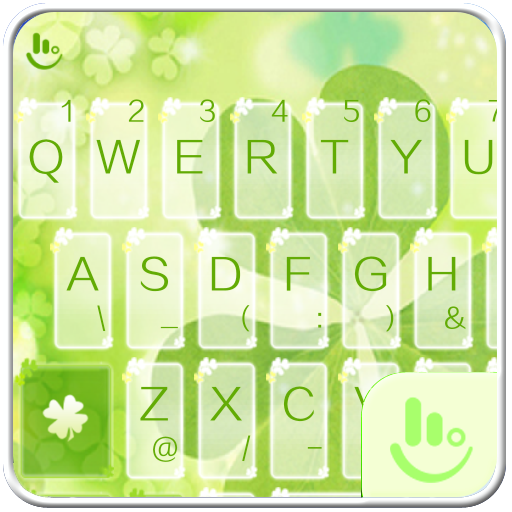 Happy Clover Keyboard Theme