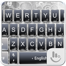 Silver Tattoo Keyboard Theme APK