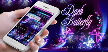 Dark Butterfly Keyboard Theme