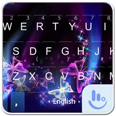 Dark Butterfly Keyboard Theme APK download