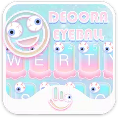 Скачать Decora Eyeball Keyboard Theme APK