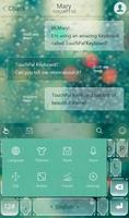 TouchPal Drop Keyboard Theme ảnh chụp màn hình 2
