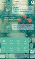 TouchPal Drop Keyboard Theme capture d'écran 2
