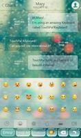TouchPal Drop Keyboard Theme ảnh chụp màn hình 3