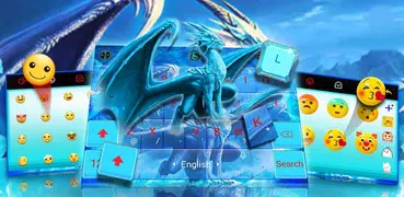 Dragon Ice Keyboard Theme