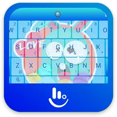 Easter Rabbit Keyboard Theme APK download