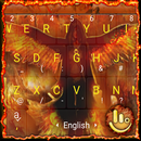 Fire Angel Warrior Keyboard Theme APK