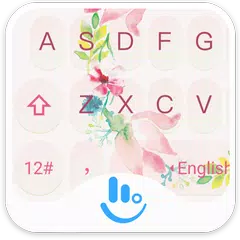 download Floral Wreath Keyboard Theme APK