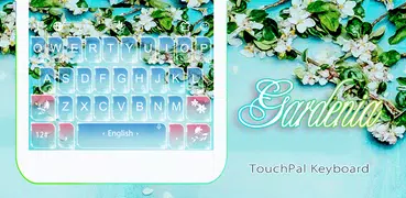 Gardenia Emoji Keyboard Theme