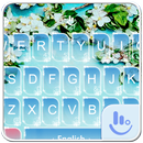 Gardenia Emoji Keyboard Theme APK