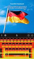 Flag of Germany Keyboard Theme capture d'écran 1