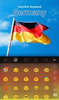 Flag of Germany Keyboard Theme capture d'écran 2