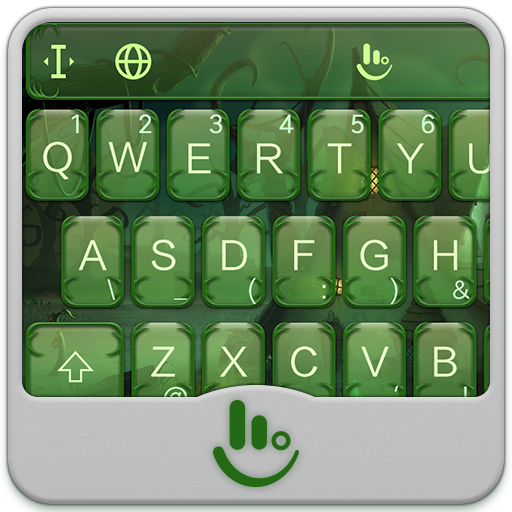 Ghost In Forest Keyboard Theme