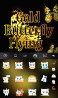 Gold Butterfly Flying imagem de tela 3