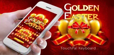 Golden Easter Keyboard Theme
