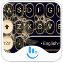 Golden Flower Keyboard Theme APK