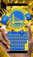 Тема для клавиатуры Golden State Warriors постер