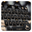 Tema de teclado gratuito Glod Black Hecking