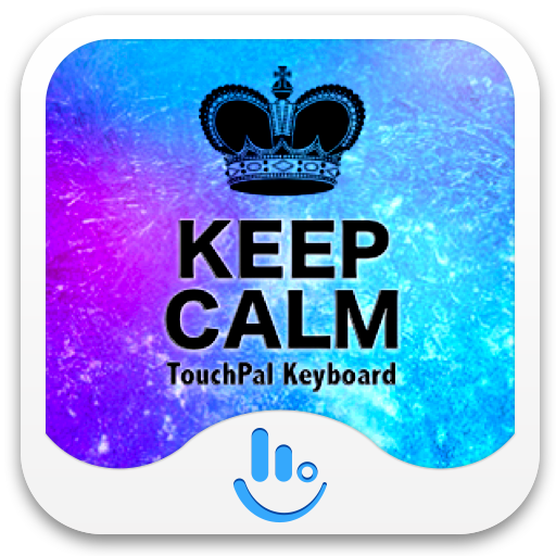 Cool Keep Calm Keyboard Theme