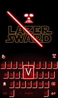 Lazer Sward Keyboard Theme screenshot 1