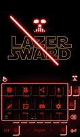 Lightsaber Keyboard Theme ảnh chụp màn hình 2