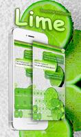 TouchPal Lime Keyboard Theme poster