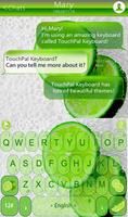 TouchPal Lime Keyboard Theme screenshot 1