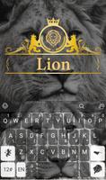 Wild Lion Keyboard Theme poster