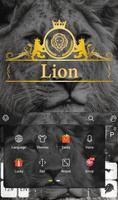 Wild Lion Keyboard Theme ảnh chụp màn hình 1