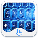 Light Blue Bubble Keyboard APK