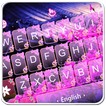 ”Live 3D Pink Falling Sakura Keyboard Theme