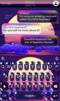 TouchPal Moon Night Keyboard ảnh chụp màn hình 1