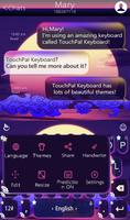 TouchPal Moon Night Keyboard ảnh chụp màn hình 2