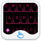 TouchPal Neon Pink Theme آئیکن