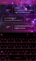 TouchPal Neon Pink Theme تصوير الشاشة 3