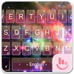 Neon Space Keyboard Theme APK download