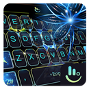 Neon Victory Diamond Keyboard Theme APK