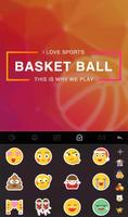 Fire Basketball Keyboard Theme screenshot 3