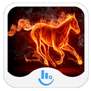 Fire Horse Keyboard Theme APK