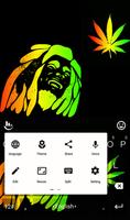 Rasta Weeds Keyboard Theme स्क्रीनशॉट 2