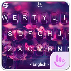 Скачать Night Rose Keyboard Theme APK