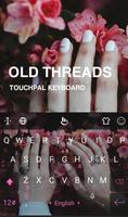 Old Trends Keyboard Theme скриншот 1