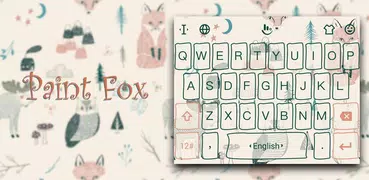 Paint Fox EMOJI Keyboard Theme