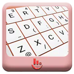 Phone 8 Plus Blush Gold Keyboard Theme APK download