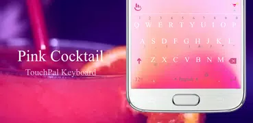 Pink Cocktail Keyboard Theme